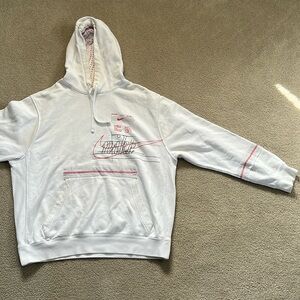 Men’s Nike hoodie white size large great condition